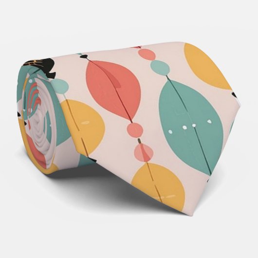 Retro Stropdas (Opgerold)