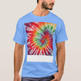Retro Stropdas geverfd kleurrijk T-shirt