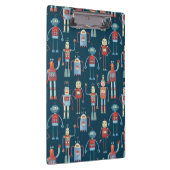 Retro Style 1950s  robots Klembord (Rechts)
