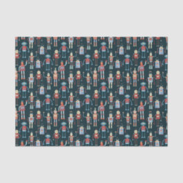 Retro Style 1950s  robots Tissuepapier