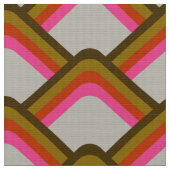 Retro style 60s 70s patroonstof stof (Close Up)