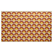 Retro style 60s 70s patroonstof stof (Yard (91,4 cm))