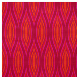 Retro style 60s 70s patroonstof stof