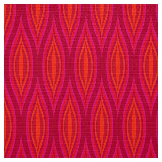 Retro style 60s 70s patroonstof stof (Swatch)