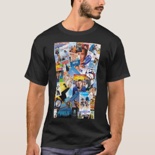 Retro Style Art Adam Sandler Collage Awesome First T-shirt