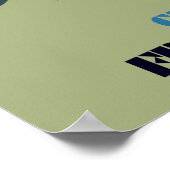 Retro style auto Grand Prix Rivièra Poster (Hoek)