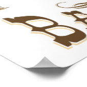 , Retro Style Baseball-Posters Poster (Hoek)