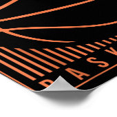 Retro Style Basketball Playing Kids Boys 10-12 12- Poster (Hoek)