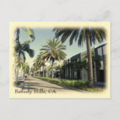 Retro Style Beverly Hills Briefkaart! Briefkaart (Voorkant)