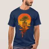 Retro Style Bonsai T-shirt (Voorkant)