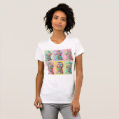 Retro Style Bubblegum Machines T-shirt (Voorkant volledig)