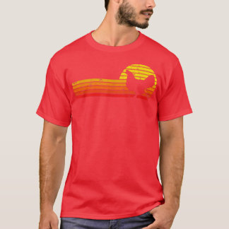 Retro Style Chicken Lover Funny Farmer  Verre T-shirt
