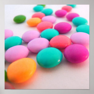 RETRO STYLE CHOCOLAATE SNOEP POSTER 12 x 12