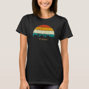  Retro Style City Turkije skyline cityscape T-shirt