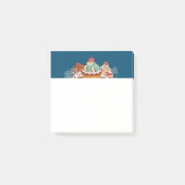 Retro Style Cupcakes Sweet Dessert Post-it® Notes (Voorkant)