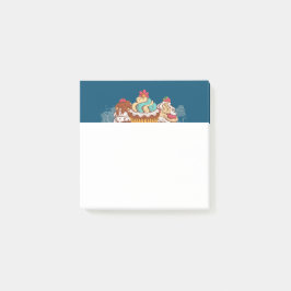 Retro Style Cupcakes Sweet Dessert Post-it® Notes