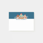 Retro Style Cupcakes Sweet Dessert Post-it® Notes (Voorkant)