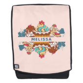 Retro Style Cupcakes Sweet Dessert Rugtassen (Voorkant)