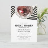 Retro Style Disco-Vrijgezellenfeest Kaart (Staand voorkant)