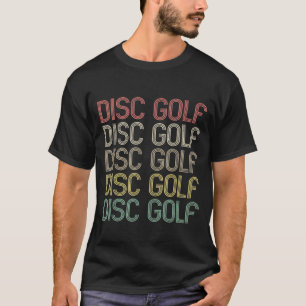 Retro Style Disk Golf T-shirt