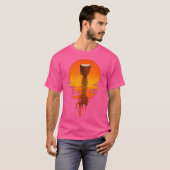  Retro Style Djembe Drum T-shirt (Voorkant volledig)