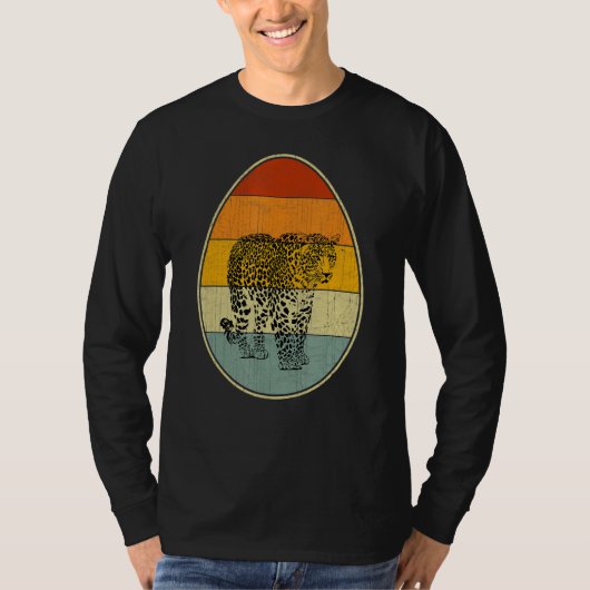 Retro Style Easter Easter Grahic Funhic Easter Day T-shirt (Voorkant)