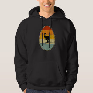Retro Style Easter Egg Graphic Funny Paasdag Ka Hoodie