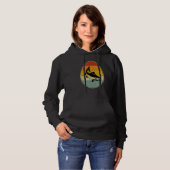 Retro Style Easter Grahic Easter Day Salmon Hoodie (Voorkant volledig)