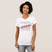 Retro Style Flamingo Road Las Vegas Nevada hwy T-shirt (Voorkant volledig)