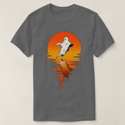 Retro Style Ghost Hunt T-shirt (Design voorkant)