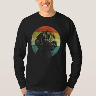 Retro Style Goldendoodle Dog T-shirt