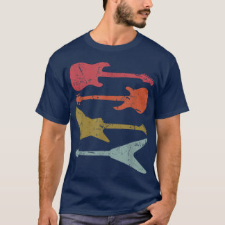Retro Style GuitarGuitar 2693 T-shirt