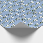 Retro Style Happy Elf Cadeaupapier (Hoek)