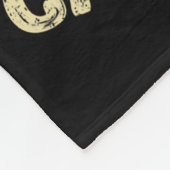 Retro Style I Like Big Boats And I Cannot Lie Crui Fleece Deken (Hoek)