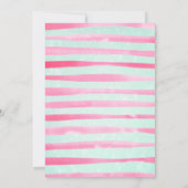 Retro Style Ice Cream Party, verjaardag Kaart (Achterkant)