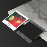 Retro style instant photo square business card vierkante visitekaartje<br><div class="desc">Step back in time and make a lasting impression with our instant photograph retro photo square business cards. Photograph retro photo clean white frame square business card. Vintage-inspired nostalgic layout for your business promotion. Perfect for creative professionals and a great way to make a statement.</div>