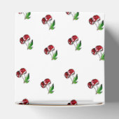 Retro Style Kersen Snoep Hart Box Bedankdoosjes (Bovenkant)