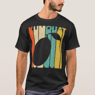 Retro Style Kumquat Silhouet T-shirt