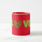 Retro Style LOVE en Mok Cup (Midden)