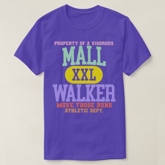 Retro Style Mall Walker XXL Athletic Dept T-shirt (Design voorkant)