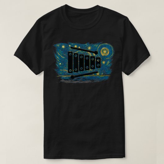 Retro Style Marimba T-shirt (Design voorkant)