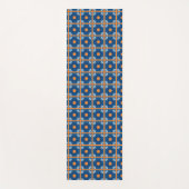 Retro Style Moroccan Tegel Pattern Yogamat (Voorkant)