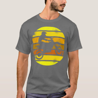 Retro Style Motorcross Vuilfiets Sport T-shirt