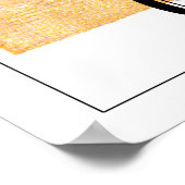 Retro Style Navagio Beach Greece Poster (Hoek)