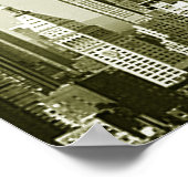 Retro Style New York City Poster (Hoek)