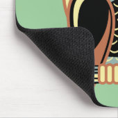 Retro Style Owl Muismat (Hoek)