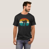 Retro Style Pine Journalist TV Camera en T-shirt (Voorkant volledig)