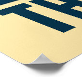 Retro Style Pop Art Basketball Motivatie Poster (Hoek)