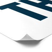 Retro Style Pop Art Basketball Motivatie Poster (Hoek)