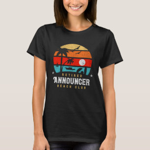 Retro Style Retirement Gag Idea Gepensioneerd Aank T-shirt